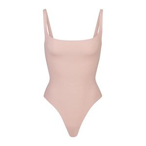 SKIMS fits everybody square neck bodysuit - dusk
